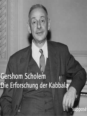 cover image of Die Erforschung der Kabbala